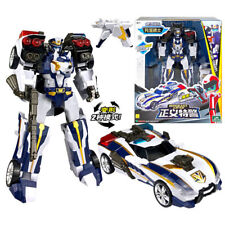 Tobot V 9.5sergeant Justice Transform Figure Police Car Boys Toy Robot