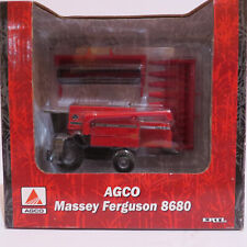 Ertl Massey Ferguson 8680 Combine 2 Heads 164 Mf-230-1he-bd