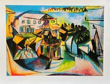 Pablo Picasso Cafe Royan Estate Signed Limited Edition Art Giclee 26 X 20