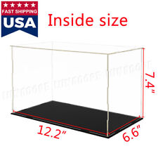 12 L Acrylic Display Case Collectibles Box Large Big Dustproof Diecast Us