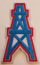 Houston Oilers Nfl Embroidered Iron On Patches 2 X 3