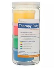 Flint Rehab Therapy Putty For Hand Exercise 4 Strength And Colors