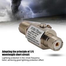 Lightning Arrester Female To Female Uhf Coaxial Lightning Coax Surge Protector