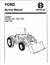 730 735 Tractor Loader Technical Service Parts Manual Ford Front 730 735 740