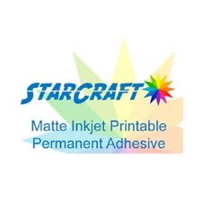 Starcraft Inkjet Printable Self Adhesive Sticker Vinyl And Uv Laminate Sheets