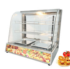 Commercial Electric Food Display Case Warmer Case For Pizza Dessert Food Display