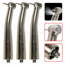 3pcs 4point Spray Dental 6holes Fiber Optic Led Handpiece Fit Nsk Coupling Cti