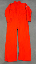 Bulwark Fr Nomex Orange Coveralls Mens Size 44 Rg