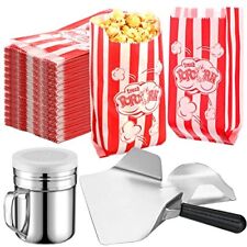 502 Pieces Popcorn Machine Supplies Set Includes 500 Pcs 1oz Red
