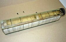 Precision Model 612 Tube Tester - Original Roll Chart