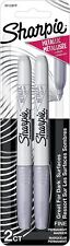Sharpie Fine Point Metallic Silver Permanent Marker 1 Pack Of 2 Markers Look