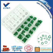 270pcs Seal O-ring Set Car Air Conditioning Rubber Washer Assortment Kit Green