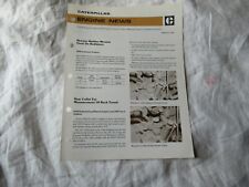Cat Caterpillar Engine News Brochure March 1976 Issue D343 Engine