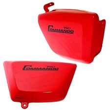 Tool Box Oil Tank Side Panel Red For Norton Commando Fastback 750 Aes
