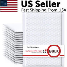 Any Size Poly Bubble Mailers Shipping Mailing Padded Bags Envelopes Self Seal