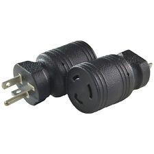 Conntek Nema 5-20p To L5-20r 20 Amp Straight To Locking Generator Adapter