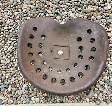 Antique Metal Tractor Seat Primitive Repurpose Rusty Crusty Used As Is