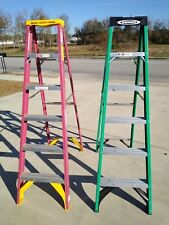 Two Werner Standard 6 Foot Ladders 225 Lbs Max Capacity Used Pick Up Only