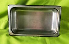 Used 14 Size Stainless Steel Commercial Abc Steam Table Pan 2-14 Deep