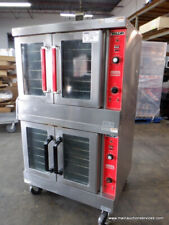 Vulcan Vc4gd-10 Full Size Gas Double Stack Convection Oven On Casters