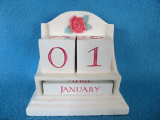 Hallmark Perpetual Desk Calendar Pink Rose