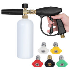 14 Snow Foam Soap Lance Cannon Pressure Jet Bottle Spray Washer Gun Car Washer