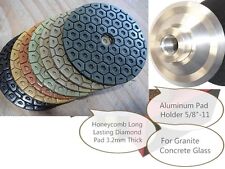 5 Diamond Abrasive Polishing Pad 603 Aluminum Backer Granite Stone Masonry