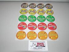 20 Vendstar 3000 Bulk Candy Vending Machine Candy Label Stickers - New Oem