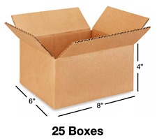 8 X 6 X 4 Boxes - Shipping Boxes Lightweight 32 Ect
