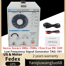 Tag-101 Low Frequency Audio Signal Generator Signal Source 10hz- 1mhz Test Clip