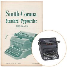 Vintage Nos Smith Corona Super Speed Typewriter Instruction Manual Antique User