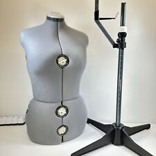 Adjustable Sewing Dress Form Female Mannequin Torso W Stand Excellent Condtion