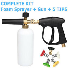 14 Snow Foam Pressure Washer Gun Car Wash Soap Lance Cannon Spray Jet Bottle
