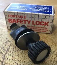 Portable Safety Lock 439-0485 Inside Door 1960s-70s Pick Proof