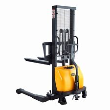 Apollolift Semi Electric Lift Pallet Stacker 98inch Lifting 2200lb Straddle Legs