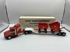 164 Kory Farm Equipment Semi Truck W Gravity Wagons 12500