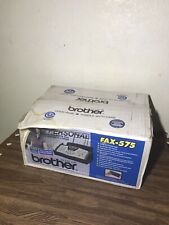 Brother Fax-575 Personal Fax Machine Phone And Copier New