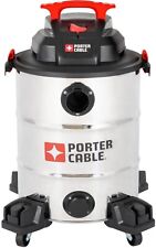 Porter-cable 10 Gallon 6.5 Peak Hp Stainless Steel Wetdry Vac Shop Vacuum