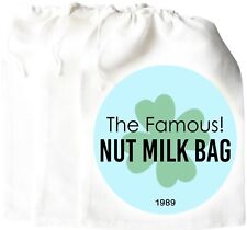 Nut Milk Bag Perfect Cheese Cloth Fine Mesh Food Yogurt Strainer Almond Cotton