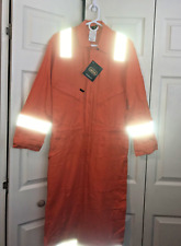 Lapco Not-flame Resistant Orange Contractor Coverall Sz 40 St