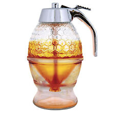 Drip Honey Dispenser Syrup Pot Juice Dispenser Container Jar Kitchen Home Tool