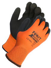 Frost Buster Thermal Latex Waterproof Winter Gloves Orange Coat Insulated Warm
