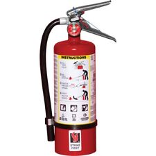  New 5 Lb Abc Fire Extinguisher With Wall Bracket And 2024 Cert. Tag.