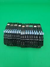 Lot Of 9 Zinsco 15 Amp 1 Pole Double Thin Tandem R-38 Circuit Breakers