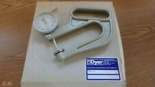 Used Dyer Thickness Gage .0005 Dial Indicator