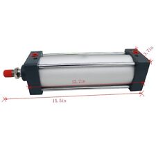 Sc80200 Pneumatic Standard Cylinder Double Acting Single Rod 0.1-1mpa Pressure