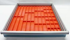 49 Schaller Red Plastic Boxes Fit Lista Vidmar Lyon 1 Ht Drawer Bin Cups