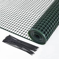 4 X 100ft Plastic Wire Mesh Fence Safety Snow Animal Barrier Fencing Netting