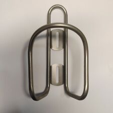 Sand Blasted Titanium Tube Ultra Light Water Bottle Cage With Free M5 Ti Bolts