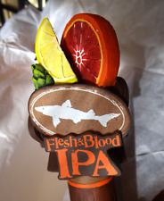 Dogfish Head Flesh Blood Ipa Beer Tap Keg Pull Handle Delaware Figural Hops